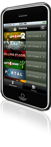 Steam Achievements iphone app