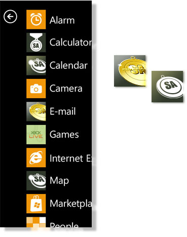 visul of icon in app list